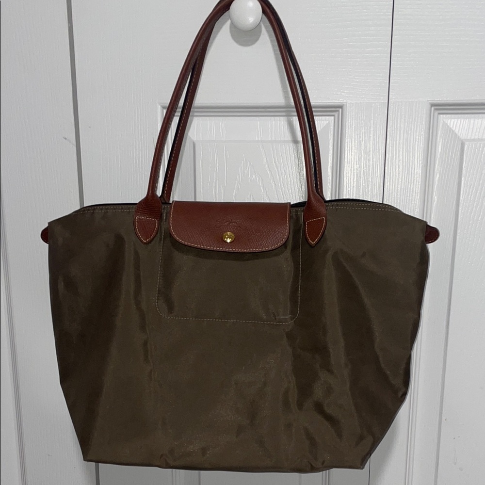 Longchamp Brown Tote Bag